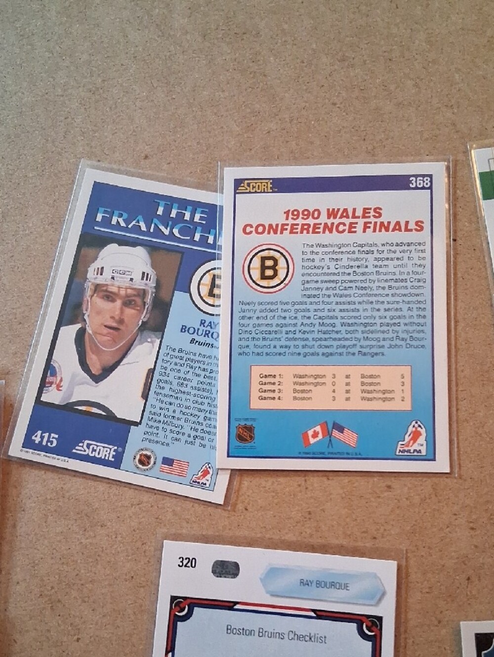 Ray Bourque Hockey Card Collection - Boston Bruins - Black & Gold - Picture 8 of 14